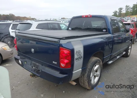 2007 Dodge Ram 1500 Slt from USA, damaged, VIN 1D7HA18247S114003